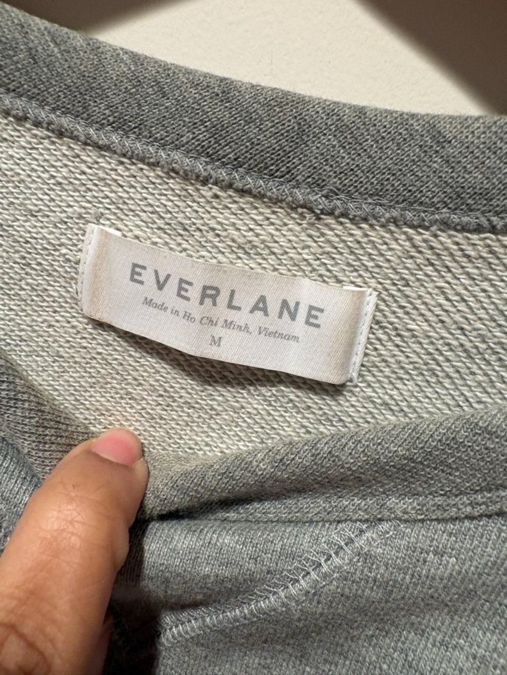 Everlane Gray Crewneck Sweatshirt - Picture 11 of 16